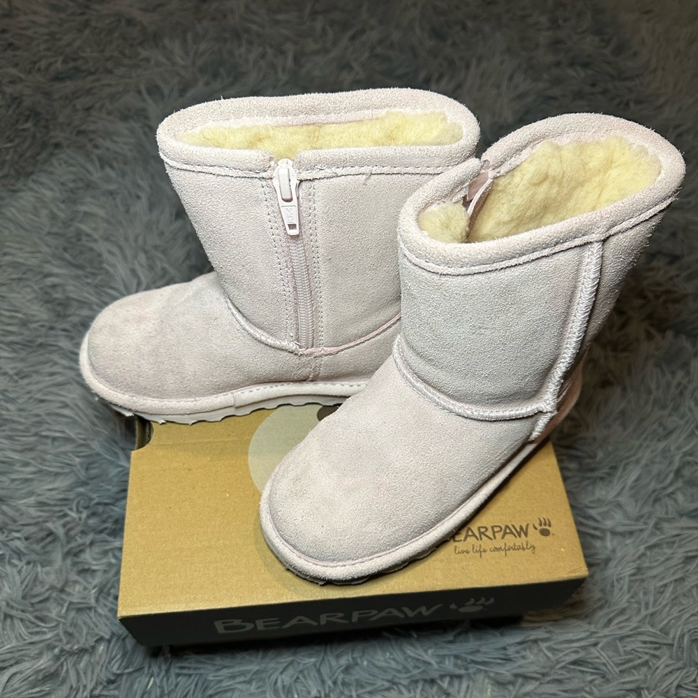 BEARPAW Elle Toddler Zipper Boots